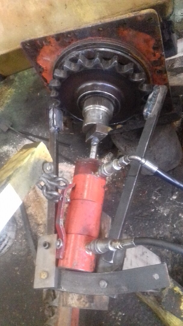 Power para extraccion de partes. hidraulico